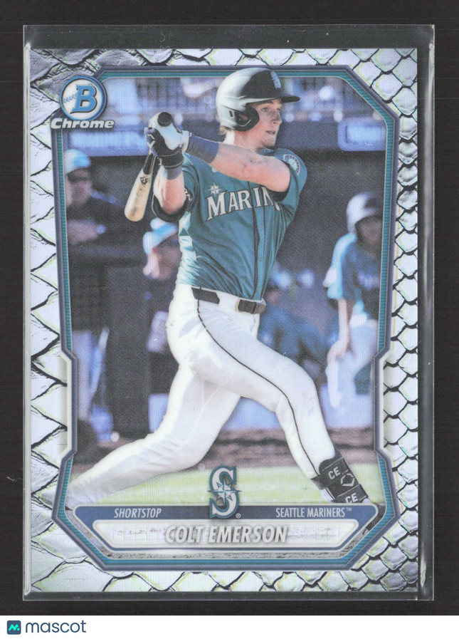 2026 Bowman Chrome Colt Emerson #BCP-108 Reptilian