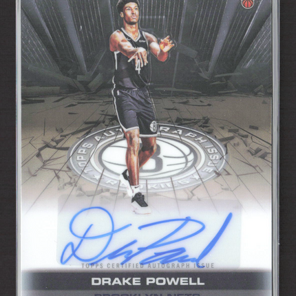 2025 Topps Chrome Drake Powell #TAUR2-DP RC Auto