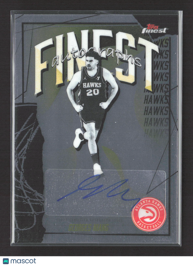 2026 Topps Finest Georges Niang #FAU-GN Auto