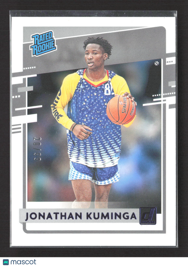 2021 Panini Chronicles Donruss Draft Picks Jonathan Kuminga #30 20/99