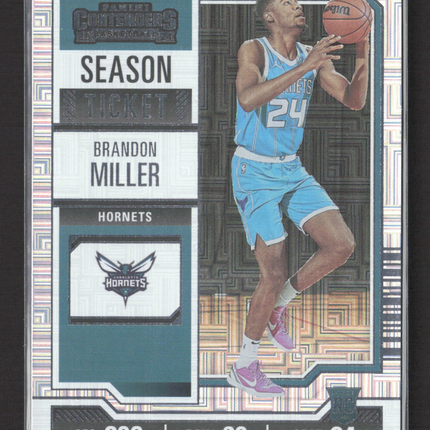 2024 Panini Contenders Basketball Brandon Miller #24