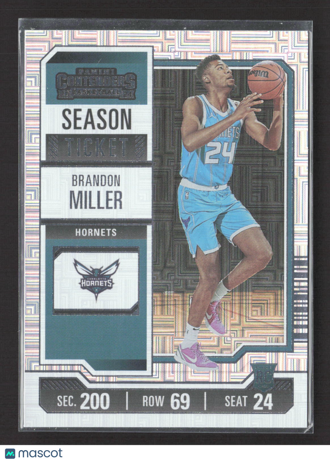 2024 Panini Contenders Basketball Brandon Miller #24