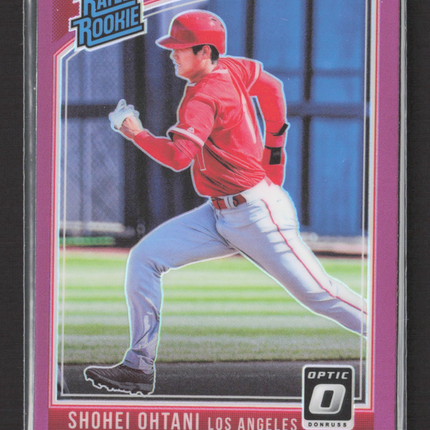 2018 Panini Donruss Optic Prizm Shohei Ohtani #56 Pink