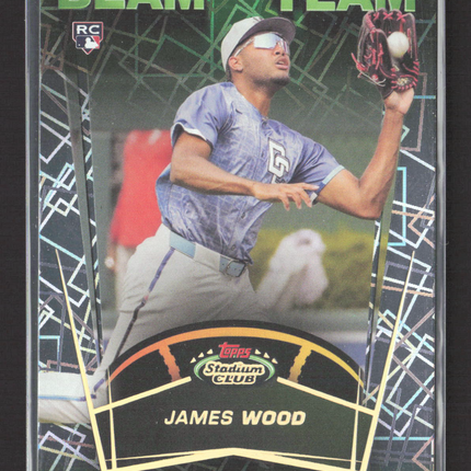 2025 Topps Stadium Club Beam Team James Wood #BT-2 RC