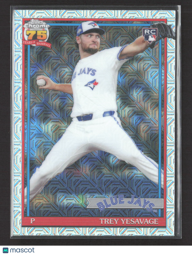 2026 Topps Chrome Silver Mojo Refractor Trey Yesavage #91CP-46 RC