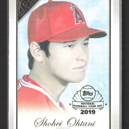 2019 Topps Gallery National Baseball Card Day Shohei Ohtani #GP-SO