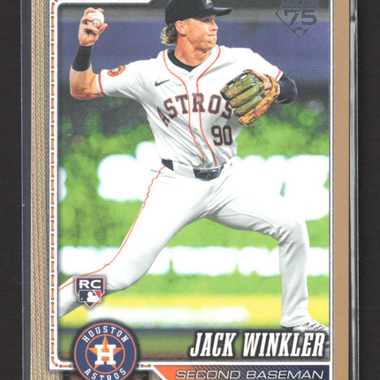 2026 Topps Series Two Jack Winkler #598 RC Gold /2026