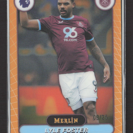 2026 Topps Merlin Heritage Lyle Foster #59 Orange 09/25