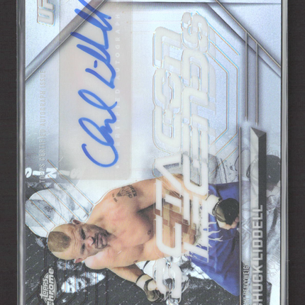 2026 Topps Chrome UFC Octagon Legends Chuck Liddell #OLA-CL Refractor Auto