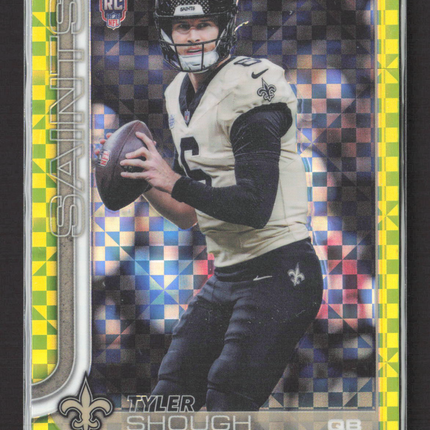 2025 Topps Chrome Tyler Shough #398 Lime Green RC