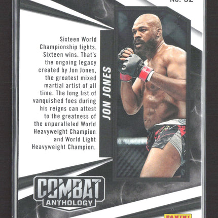 2025 Panini Combat Anthology Jon Jones #92 02/75