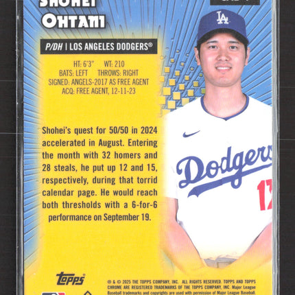 2025 Topps Chrome All-Etch Shohei Ohtani #CAE-1
