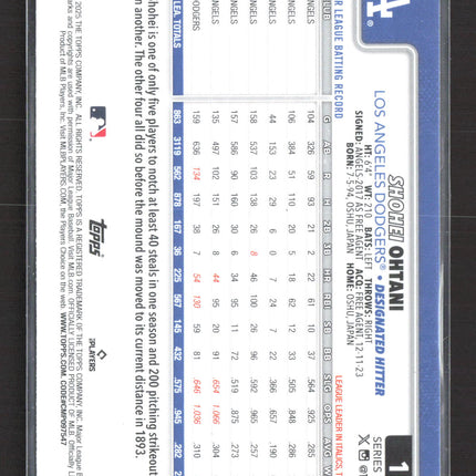 2024 Topps Series One Shohei Ohtani #1 Cactus