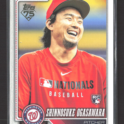2026 Topps Series One Shinnosuke Ogasawara #32 RC /