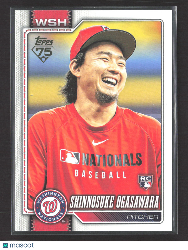 2026 Topps Series One Shinnosuke Ogasawara #32 RC /