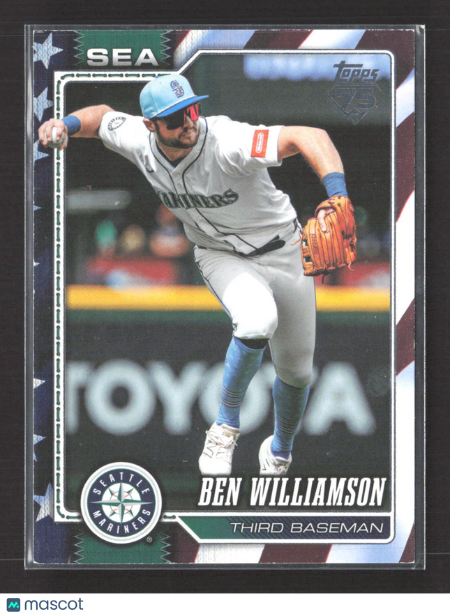 2026 Topps Series One Ben Williamson #226 Independence Day /76