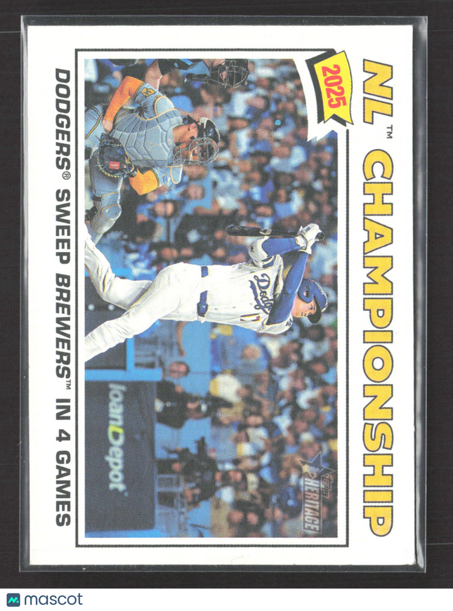 2026 Topps Heritage NL Championship #277