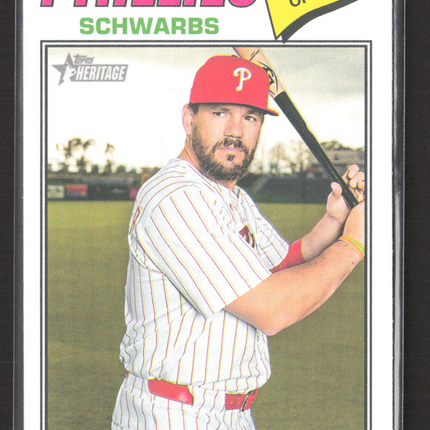 2026 Topps Heritage Kyle Schwarber #159 Nickname Variation