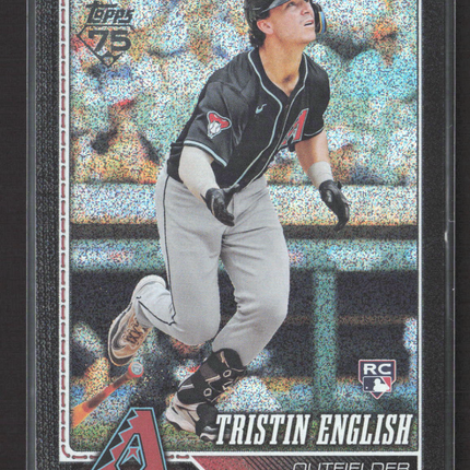 2026 Topps Series One Tristin English #346 Black Sand Glitter /10 RC