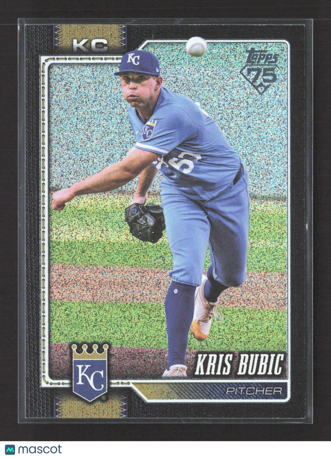 2026 Topps Series One Kris Bubic #58 Black /10