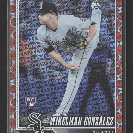 2026 Topps Series One Wikelman González #167 AZ Pattern RC /25