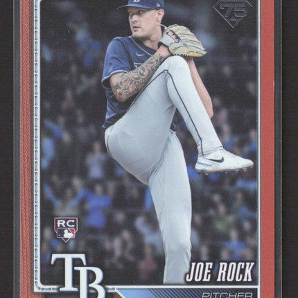 2026 Topps Series 1 Joe Rock #134 Orange /25