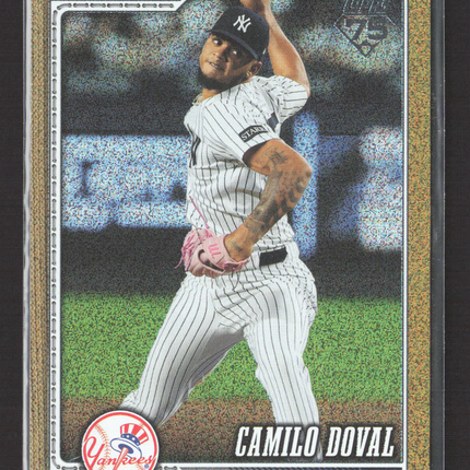 2026 Topps Series One Camilo Doval #75 Gold Foil /50