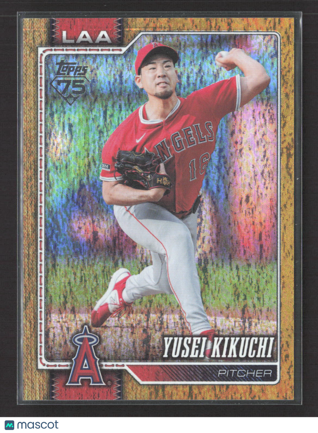 2026 Topps Series One Yusei Kikuchi #173 Gold Foil /50