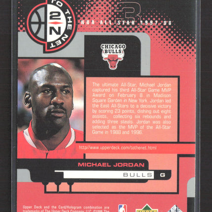 1998 Upper Deck To The Net Michael Jordan #169