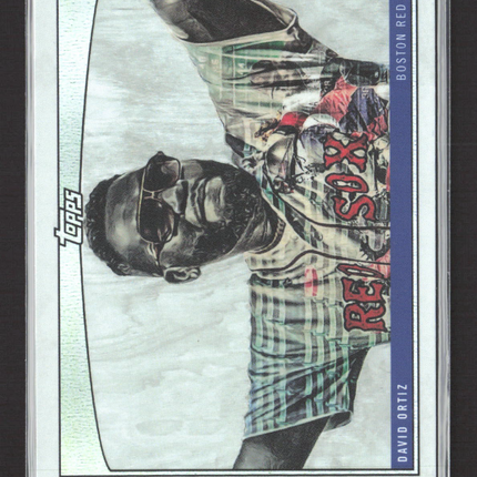 2022 Topps Lauren Taylor David Ortiz #34 Silver Foil 66/99