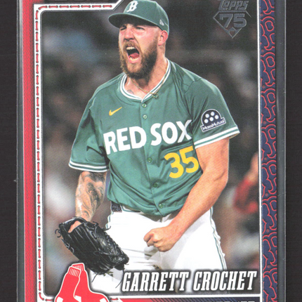2025 Topps Series 1 Garrett Crochet #53 Team Border
