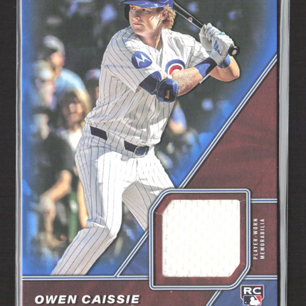 2026 Topps Major League Material Owen Caissie #MLM-OCA Patch 016/150 RC