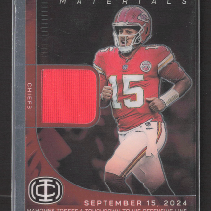 2025 Panini Icon Collection Highlight Patrick Mahomes II #HM-5 Patch