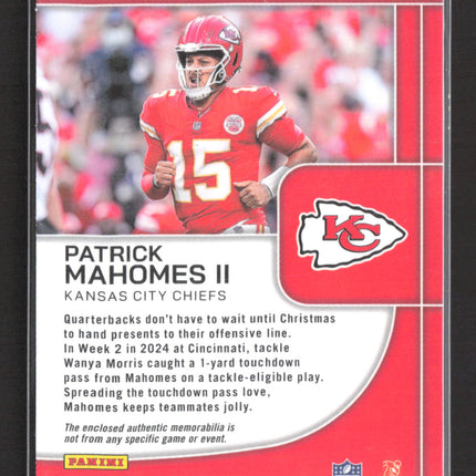 2025 Panini Icon Collection Highlight Patrick Mahomes II #HM-5 Patch