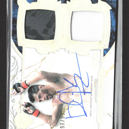 2025 Topps Royalty UFC Dominick Cruz #RRS-DC 98/99 Dual Relic Auto