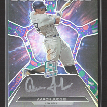2022 Panini Spectra Prizm Deep Space Aaron Judge #DSS-AJ Auto