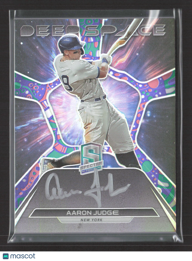 2022 Panini Spectra Prizm Deep Space Aaron Judge #DSS-AJ Auto