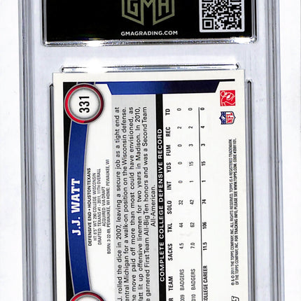2011 Topps J.J. Watt #331 RC