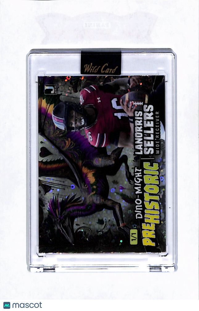 2024 Wild Card Dino-Might Prehistoric LaNorris Sellers #PHPT2-LS 1/1