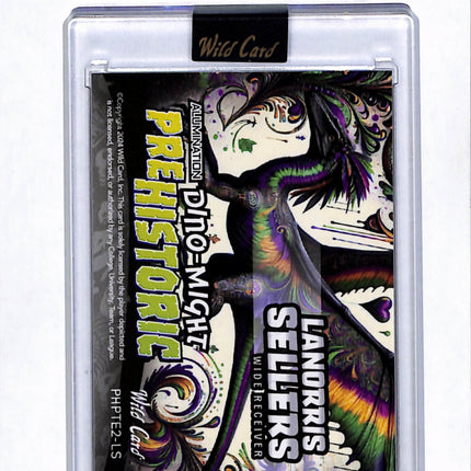 2024 Wild Card Dino-Might Prehistoric LaNorris Sellers #PHPT2-LS 1/1