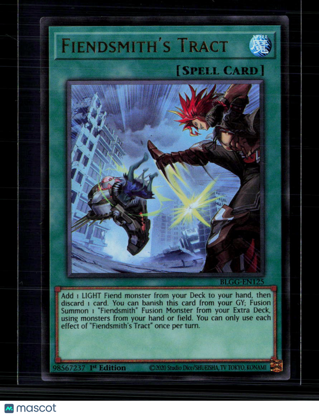 Yu-Gi-Oh! Fiendsmith's Tract Glorious Gallery UR BLGG-EN125 1st Edition