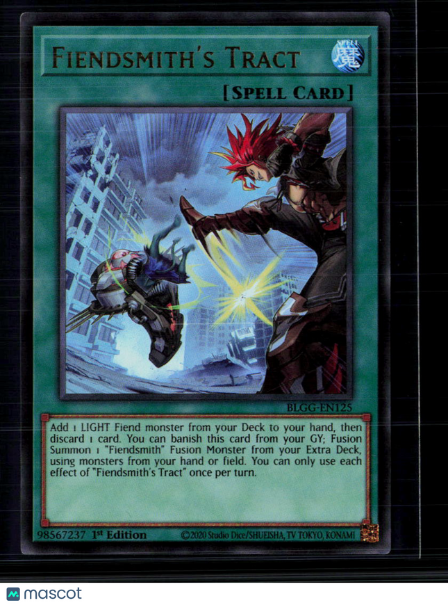 Yu-Gi-Oh! Fiendsmith's Tract Glorious Gallery UR BLGG-EN125 1st Edition
