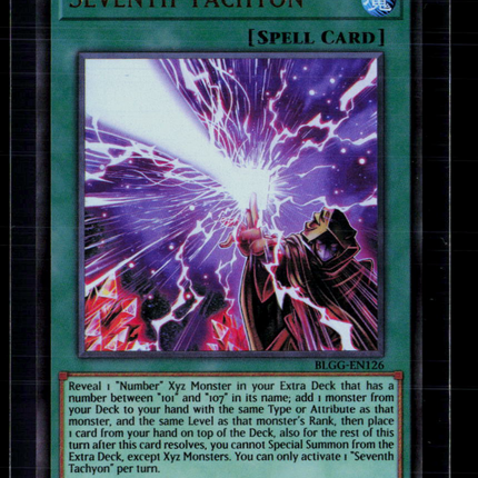Yu-Gi-Oh! Seventh Tachyon Glorious Gallery UR BLGG-EN126 1st Edition