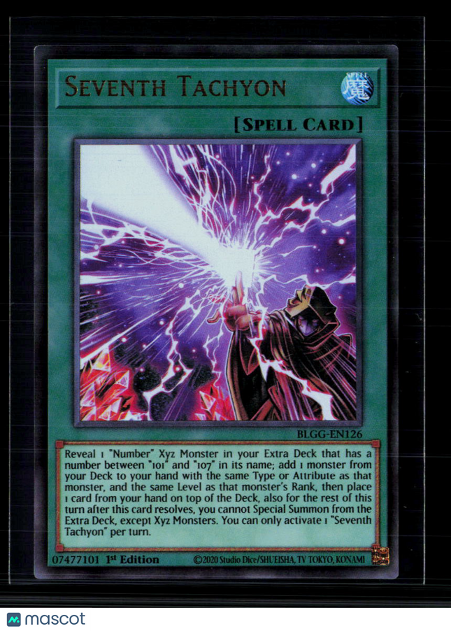 Yu-Gi-Oh! Seventh Tachyon Glorious Gallery UR BLGG-EN126 1st Edition
