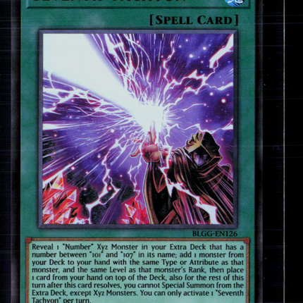 Yu-Gi-Oh! Seventh Tachyon Glorious Gallery UR BLGG-EN126 1st Edition