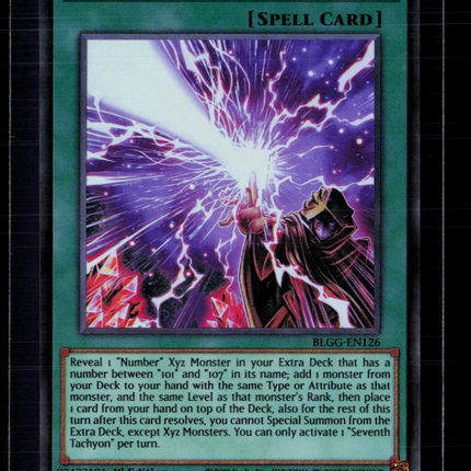 Yu-Gi-Oh! Seventh Tachyon Glorious Gallery UR BLGG-EN126 1st Edition