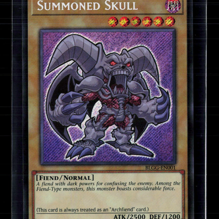 Yu-Gi-Oh! Summoned Skull Battles of Legend Glorious Gallery SR BLGG-EN001 1st Ed