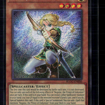 Yu-Gi-Oh! Regulus, the Prince of Endymion Glorious Gallery SR BLGG-EN050 1st Ed