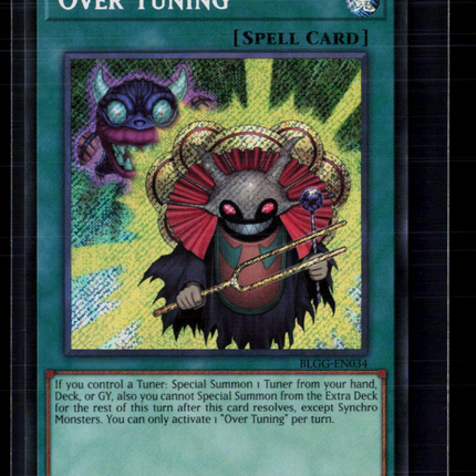 Yu-Gi-Oh! Over Tuning Battles of Legend: Glorious Gallery SR BLGG-EN034 1st Ed