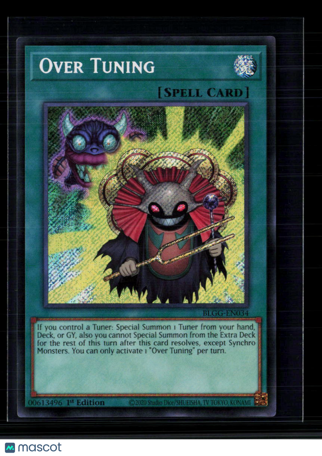 Yu-Gi-Oh! Over Tuning Battles of Legend: Glorious Gallery SR BLGG-EN034 1st Ed